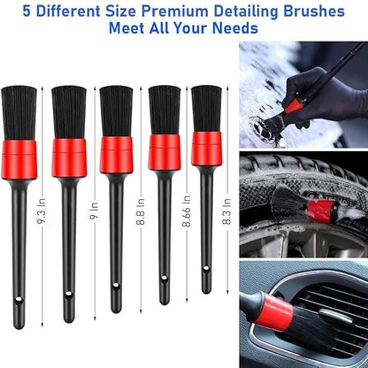 15 Pcs Car Cleaning Brush Kit