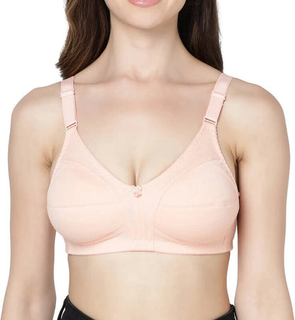 Full Coverage Non Padded Bra Pack of 4
